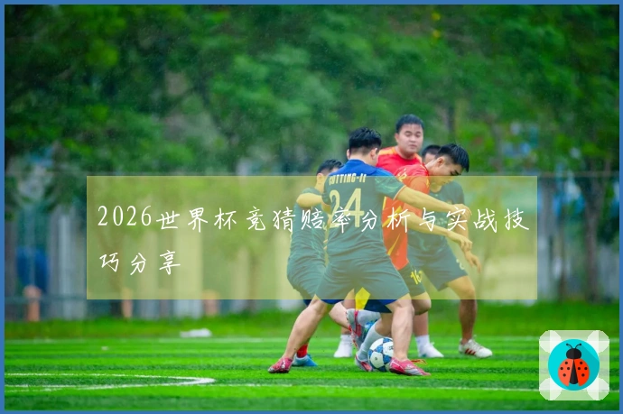 2026世界杯竞猜赔率分析与实战技巧分享